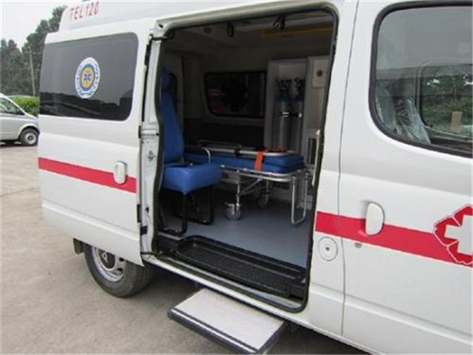 镜铁区救护车出租服务案例7