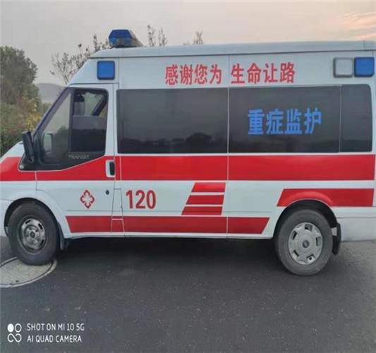 镜铁区救护车出租服务案例3