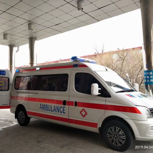 镜铁区救护车出租服务案例2